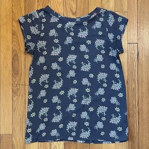 LOFT Floral Grey Women’s Top